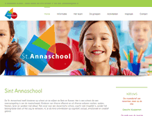 Tablet Screenshot of annaschool.nl